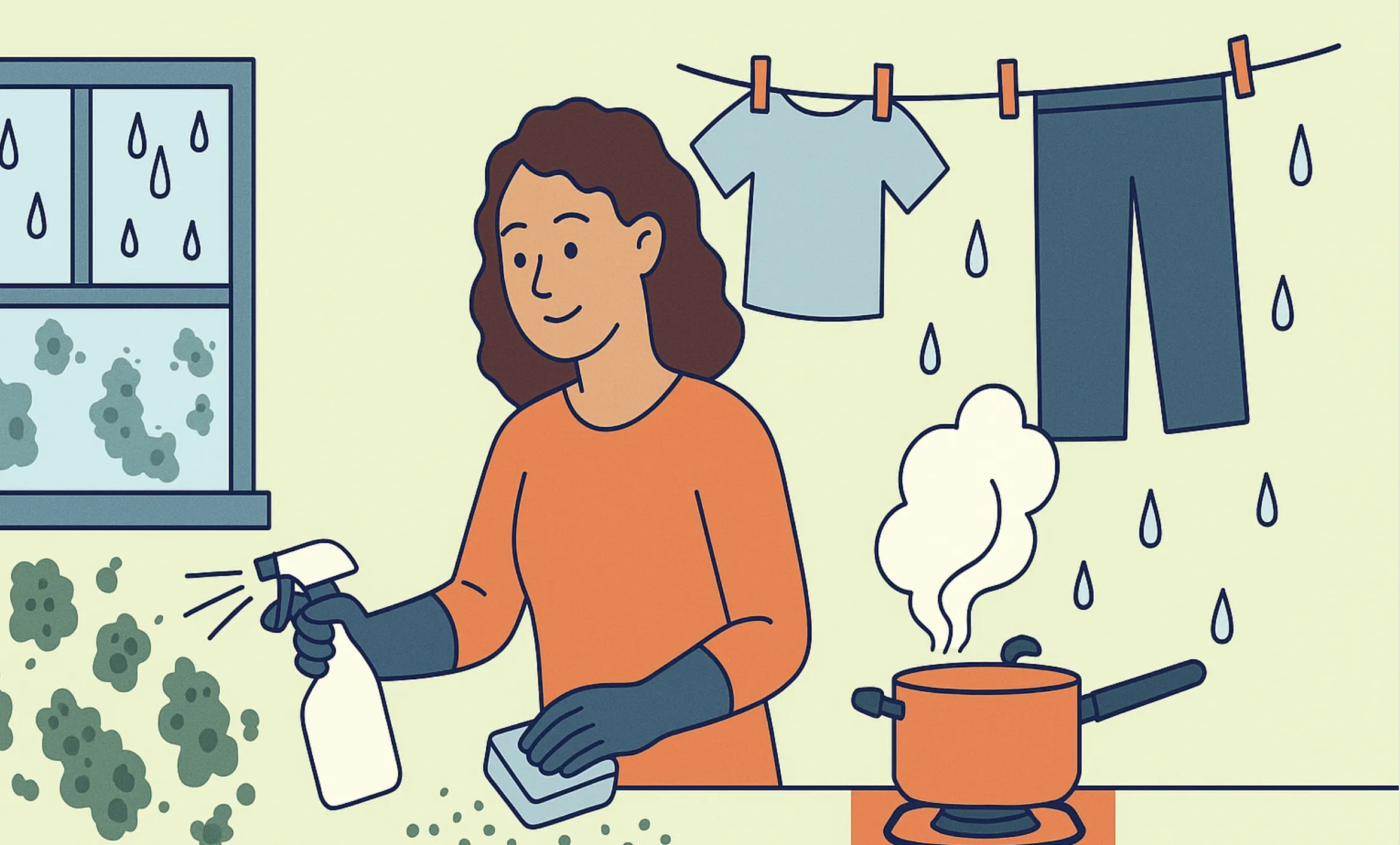 Beating Damp & Mould in Your Student House: A Student Housing Guide